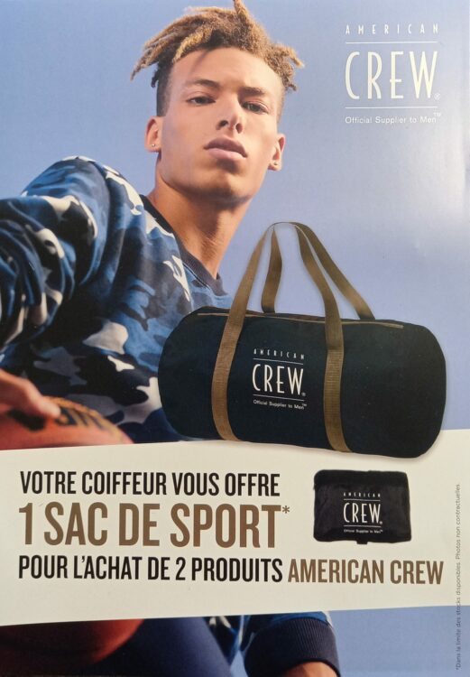 Offre promotionnelle american crew
